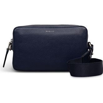 Radley London Tavistock Mini Zip Around Crossbody Bag in Ink at Nordstrom, Size X-Small