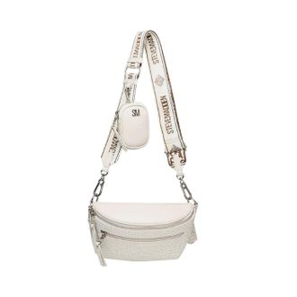 Steve Madden Bclarkes Bezaaid Everyday Crossbody Tas (Bot/Zilver)