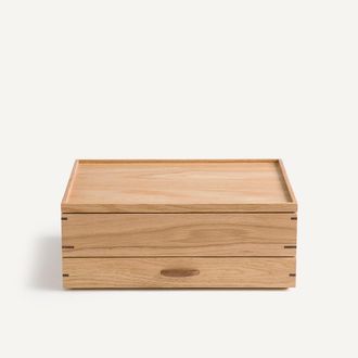 AM.PM Sieradenkistje in natuurlijk massief eiken, HIBASHI