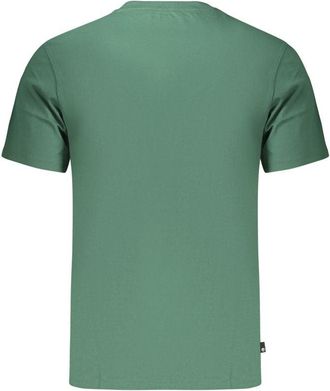 Timberland Logo-Print Cotton T-Shirt - Green