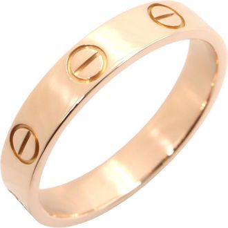 Cartier Gold Pink Gold (18K) Band Ring (Pre-Owned)