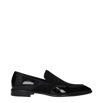Christian Louboutin Yaki Herens Loafers Lakleer Zwart
