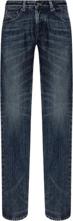 Diesel Straight Jeans - Dames - Regular Fit Jeans - Blauw - W28 L32 - Jeans