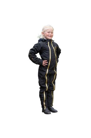 Supreme Products Show Rider Waterproof Suede Trim Active Snowsuit in Black | Size: Small