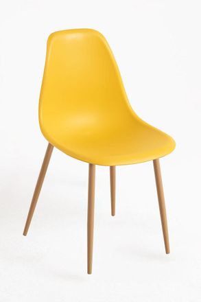 Regalos Miguel Sillas Comedor - Silla Mykle - Amarillo