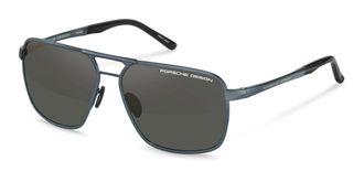 Porsche Design P8966 Polarized D415 Mens Sunglasses Blue Size 61