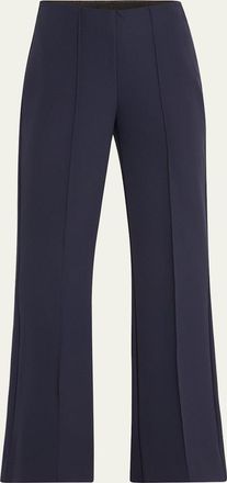 Kobi Halperin Lucy Pintuck Flare-Leg Pants