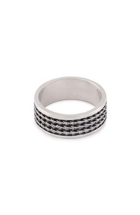 Serge DeNimes Silver Kusari Ring at Nordstrom, Size 10.5