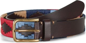Howard London Hudson Riem - Heren - Riemen - Bruin - 90 CM - Leer - Accessoires