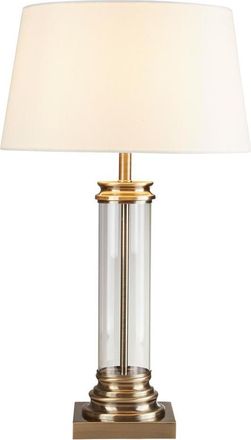 Searchlight Grosse, elegante Design Tischlampe Pedestal ø 37/ 63 cm, Gold