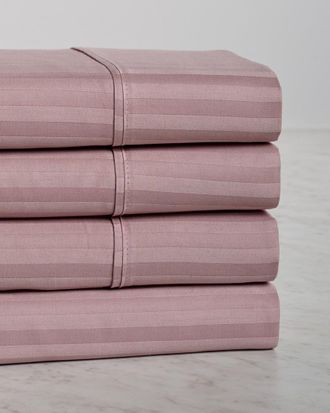 Superior 300 Thread Count Stripe Premium Egyptian Cotton Sheet Set