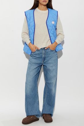 American Vintage Insulated Vest Yupibam, Womens, Blue