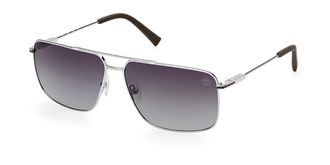 Timberland TB9292 Polarized 08R Mens Sunglasses Silver Size 61