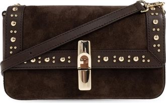 Furla Iride Crossbody S - Dames - Schoudertassen - Bruin - ONE Size - Leer - Tassen