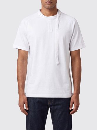 Diesel T-shirt girocollo in cotone a maniche corte con orlo dritto