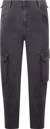 Diesel Moderne Cargo Jeans - Heren - Slim Fit Jeans - Grijs - W28 - Katoen - Jeans