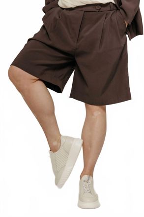 SKFK Laida Bermuda Shorts In Dark Khaki