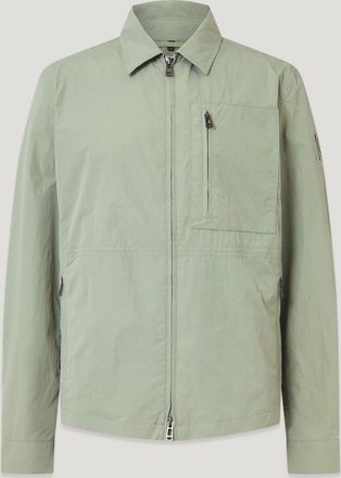 Belstaff Grid Overshirt Mens Alpha Nylon Lichen Size 2XL