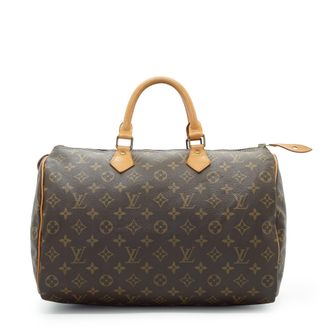 Louis Vuitton Louis Vuitton Vintage stoffen handtas Speedy