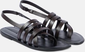The Row Line leather sandals