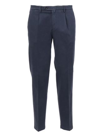 BRIGLIA 1949 pleated trousers - Blue