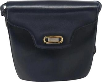 Bally Pre-owned Vintage schoudertas - Dames - Vintage Schoudertas - Zwart - ONE Size - Leer - Vintage