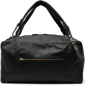 Eleventy debossed-logo holdall - men - Calf Leather - One Size - Black