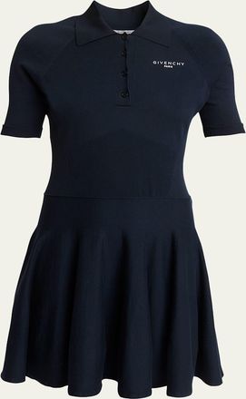Givenchy A-Line Short Polo Dress