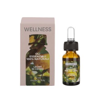 KASANOVA Olio essenziale Legno Cedro Bergamotto con contagocce 10 ml