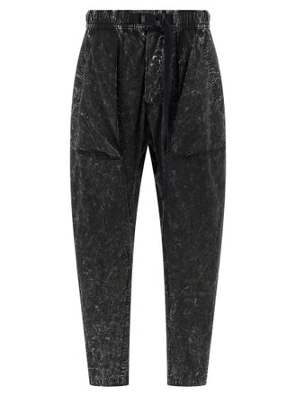 Thom Krom Black Relaxed Cargo Pants