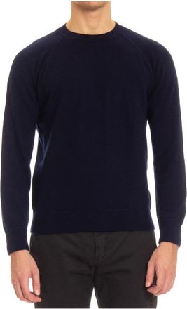 Gran Sasso Round-neck Truien - Heren - Ronde hals truien - Blauw - M - Truien & Vesten