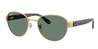 Ray-Ban RB3766CH Polarized 001/O9 Mens Sunglasses Gold Size 54
