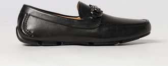 Ferragamo Gancini Driver Loafers in Calf Leather with Signature Metal Bit