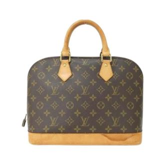 Louis Vuitton Pre-owned Handbags, female, Brown, Size: ONE SIZE Pre-owned Canvas Handbag