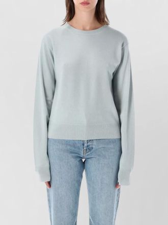 Extreme Cashmere cashmere ribbed crew neck jumper
