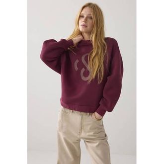 Summum sweater donkerrood