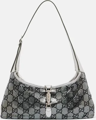 Gucci Borsa a spalla Jackie Slim GG in mesh
