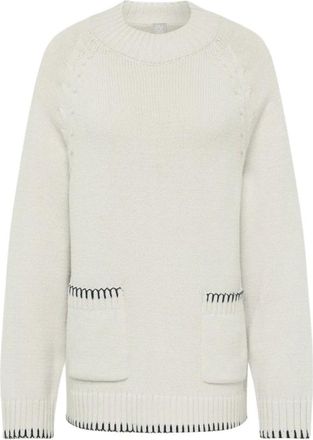 Rabe Dames, Truien, Wit, Maat: 2XL