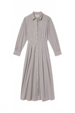 Trovata Emmelie Dress In Navy Stripe