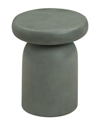 TOV Furniture Tov Furniture Lydia Concrete Indoor/Outdoor Side Table