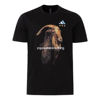 adidas Messi Goat Graphic T-shirt Black IW3613