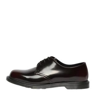 Dr. Martens Mayfare 3-Eye Shoe - Heren - Veterschoenen - Rood - 41 EU - Leer - Schoenen