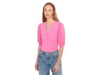 Lilly Pulitzer Ronson Knit Top Womens Blouse Confetti Pink : XXS, Cotton/Modal/Spandex