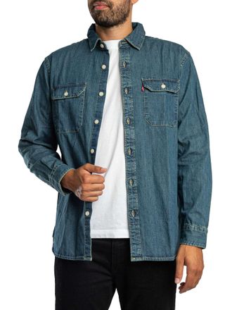 Levi's Jackson Arbeidershemd, Blauw