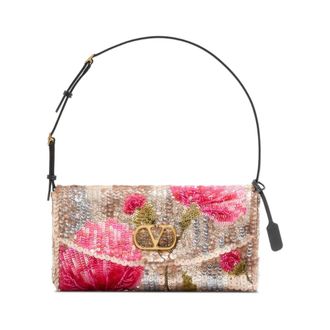Valentino Garavani DeVain Small Shoulder Bag - female - Valentino Garavani - Handbags - Multicolor - ONE SIZE - Bags