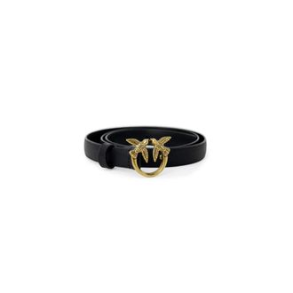 Pinko Belts, female, Black, Size: ONE SIZE Love Birds Belt