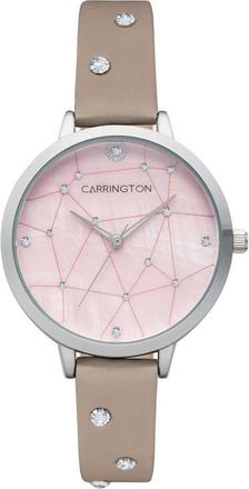 Carrington Catherine Quartz Pink Dial Ladies Watch CT-2012-01