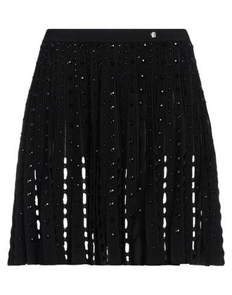スカート VERSACE Lurex skirt Black  10109151A06545 VERSACE Lurex Skirt Skirts Black | wananluxury | REVERSIBLE