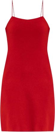 By Malene Birger Abito corto Edello con spalline sottili - Rosso