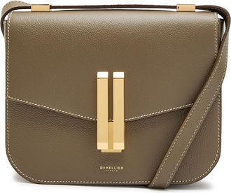 DeMellier Vancouver Grained Leather Cross-body bag - Taupe - One Size